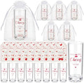 Sliner 50 Sets Baby Shower The Cherry Shot Glass Gift Bulk for Guests by Sliner
