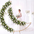 Silipull 8 ft Giant Moon Arch Backdrop Metal Stand Kit, Easy Setup by Silipull