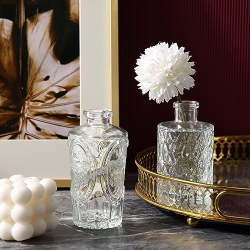 68pcs Clear Glass Bud Vase Set, Small Glass Vases for Centerpieces in Bulk - Image 4