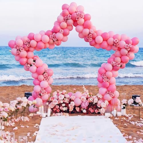 Silipull Star Giant 8 ft Arch Backdrop Stand, Easy Assembly Metal Frame Kit - Image 3