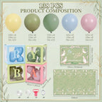 Gejoy Silly Goose Gender Reveal Decorations Balloon Arch Kit - Image 2