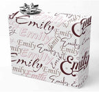 AOFUN Personalized Gift Cute Wrapping Paper Mens Wrapping Paper Birthday Wrapping Paper For Men Happy Birthday Gift Wrap Happy Anniversary Wrapping Paper 3 Rolls 58"" x 23"", Style 27 by Unknown