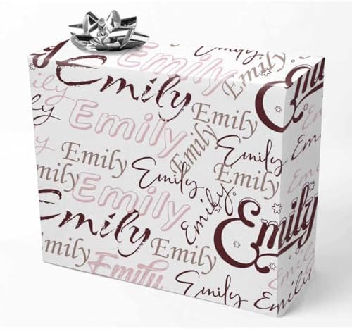 AOFUN Personalized Gift Cute Wrapping Paper Mens Wrapping Paper Birthday Wrapping Paper For Men Happy Birthday Gift Wrap Happy Anniversary Wrapping Paper 3 Rolls 58"" x 23"", Style 27 by Unknown