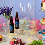 YestBuy Display Shelf Cake Stand – 4 Tier Shelf Cake Pop Stand – Multifunctional and Durable Acrylic Stand – Mounting Hardware Included – Ideal for Desserts, Cosmetics, Glassware, Figurines - Image 3