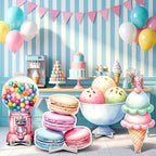 Honoson 4 Pcs Large 32" Candyland Cardboard Cutouts Candy Party Decorations - Image 5