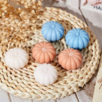 Maxcheck 24 Sets Fall Little Pumpkin Baby Shower Favors Soap Party Favors Include Pumpkin Soap Themed Tags Organza Bag for Thanksgiving Wedding Decoration Bridal Gender Reveal (Boy Blue) - Image 4