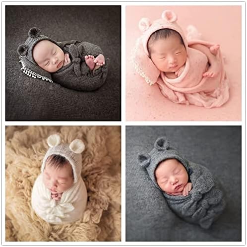 Newborn Baby Boy Girl Photography Props Set of 4 Pcs - Image 4