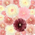 31.5''-23.6''-15.7'' Large Tissue Paper Flowers Giant Flowers Decorations by Unknown