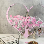 Wooden Heart Drop Box Wedding Guest Book Alternative, Rustic Keepsake - Image 5