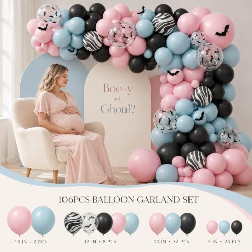 Halloween Gender Reveal Party Decorations,Booy Or Ghoul Gender Reveal Decor - Image 3