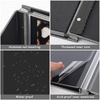 Zesthouse Photo Album Self Adhesive Pages, 60 Pages Magnetic Scrapbook Albums with Sticky Page, Photos Album Holds 8x10 & 5X7 & 4x6 & 6x8 & 3x5, Large Picture Book Ideal Gift for Family Wedding Baby - Image 6