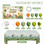 Dinosaur Baby Shower Decorations,Hatching Soon Baby Shower Party Decoration - Image 2