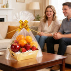 X-Kingsun 10Sets Large Basket for Gift Empty 10x8Inch Brown - Image 5