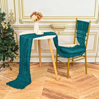 24 Pack Teal 10Ft Cheesecloth Table Runner - Image 5
