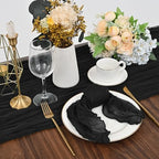 fani 100 Pack Gauze Cheesecloth Napkins, 20 x 20 in, Black - Image 6