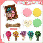 45 Sets Soap Favors Bulk for Wedding Gifts, Flower, Green, Yellow, Red - Image 2