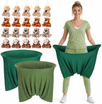 22 Pcs Funny Baby Shower Games Sage Green Oversized Diaper Toss Game by Unknown