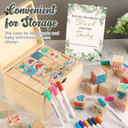 wookidel 72PCS Baby Shower Games Kit, Baby Blocks for Baby Shower - Image 6