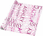 AOFUN Custom Name Gift Wrapping Paper Personalized Gift Wrapping Paper Personalized Wrapping Paper with Name/Text Anniversary Wrapping Paper For Men 3 Rolls 58" x 23" - Image 5