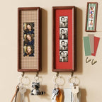 2 PCS Photo Booth Frames with 3 Vintage Mats for Wall & Desktop by Janaden