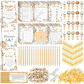 476 Pcs Little Pumpkin Baby Shower Games, 8 Activities, Pacifier Hunt Games by Sherr