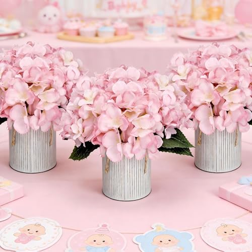 Pink Flower Table Centerpieces - Set of 6 - Image 3