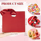 Feifeiya 30 Pcs Small Red Gift Bags with Ribbon Handle - Image 2