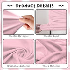 Halloween Ghost Arch Backdrop Covers Set of 2, Pink Black Boo Stretchy Arch Backdrop Stand Covers, Photography Background Arch Stand Covers for Baby Shower Birthday Wedding Party Decor - Image 6