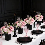 Birthday Flowers Centerpiece, Set of 6, Dusty Pink & Rose Gold - Image 2