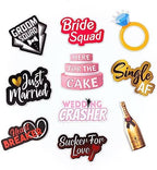 (Wedding Pack) Elevate Your PhotoBooth Experience with Durable & Waterproof Props - Perfect for Weddings, Birthdays, & Photo Booth Businesses - PVC Foamboard Adult Party Photo Props by BlacklightKreationz