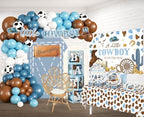 298pcs Cowboy Baby Shower Decorations for Boy, All-in-1 set, 25 Guests - Image 3