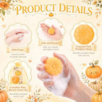 50 Sets Fall Pumpkin Soap Favors Wedding Baby Shower Guest, Yellow - Image 3