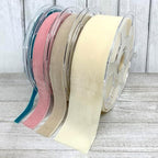 Morex Ribbon Ribbon, Nylon, 5/8 inch by 11 Yards, Dusty Rose, Item 01215/10-623 Nylvalour Velvet, 5/8" x 11 yd, - Image 3