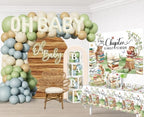 297PCS Cocomigo Green A New Chapter Begins Baby Shower Kit, 25 Guests - Image 3