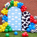 112 Pcs Toy Theme Arch Backdrops Cover Set by Unknown