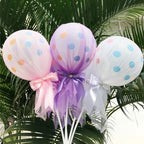 6pcs Inch Pink Latex Party Balloon Column Kit for Shower - Image 6