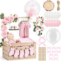 Novabright Wooden Baby Shower Crate Closet with Handle, Swing, Wood by Unknown