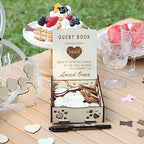 Fonder Mols Baby Shower Guest Book Alternatives - We Can Bearly Wait Gender Reveal Party Reception Table Top Centerpiece Guestbook Decorations Supplies (for 80 Guests) - Image 3