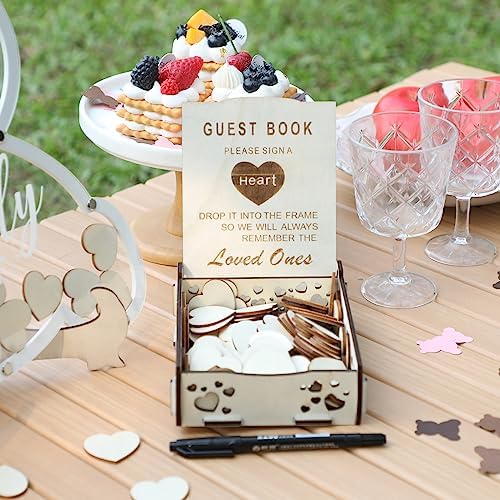 Fonder Mols Baby Shower Guest Book Alternatives - We Can Bearly Wait Gender Reveal Party Reception Table Top Centerpiece Guestbook Decorations Supplies (for 80 Guests) - Image 3