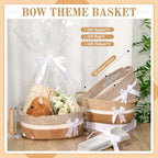 Colingmill 3 Pack Small Empty Gift Baskets, Brown - Image 2