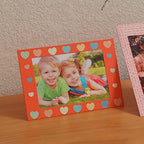 200 Pack Standing Paper Picture Frames 4x6,Cardboard Photo Frame with Easel,Paper Photo Frame Cards,Gallery Frames Bulk For Back to School Teacher Appreciation Wedding Birthday Classroom Craft DIY,Rainbow - Image 5