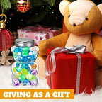 Mumufy 24 Pcs Bear Shaped Plastic Jars Empty Containers for Candy, 17 oz - Image 3