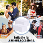 SATINIOR 300 Pieces Invitation Envelopes V Flap,A9,White - Image 6