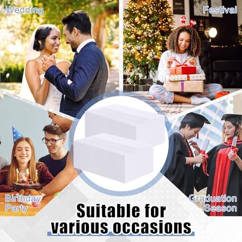 SATINIOR 300 Pieces Invitation Envelopes V Flap,A9,White - Image 6