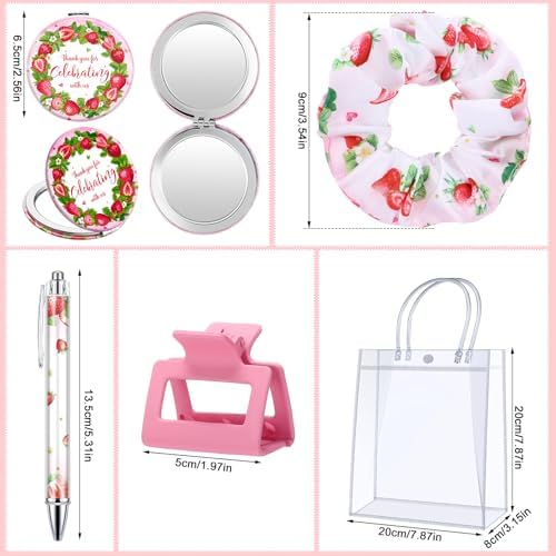 Boao 6 Set Strawberry Baby Shower Game Prizes Gifts for Guest Winner Favors - Image 3