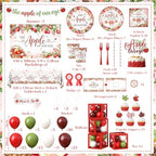 Apple of Our Eye Baby Shower Decorations, Fall Baby Shower Decorations - Image 3