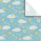 Jillson & Roberts 20" x 30" Printed Baby Gift Tissue, Twinkle Stars (24 Folded Sheets) by JillsonRoberts