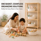 8 Packs Gift Baskets Empty, Small Woven Basket for Gifts,8 Bag & 24 Ribbons - Image 3