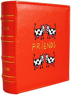 Vintage Pocket Photo Albums for 7 X 5 Inches Prints (Red Cow) by Unknown
