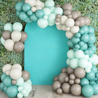 Set of 2 Wedding Arch Cover Stretchy Spandex Fabric Backdrop for Arch Stand - Image 3